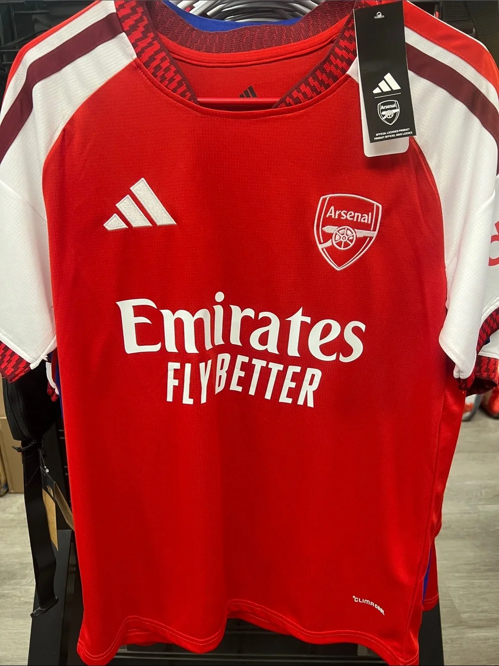 Hincapie arsenal jersey 26-27 adult